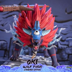 Oki (Wolf Form) Okami Statue by First 4 Figures